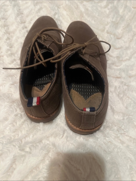 Ben Sherman Linen Lace-Up Oxford Dress Shoes